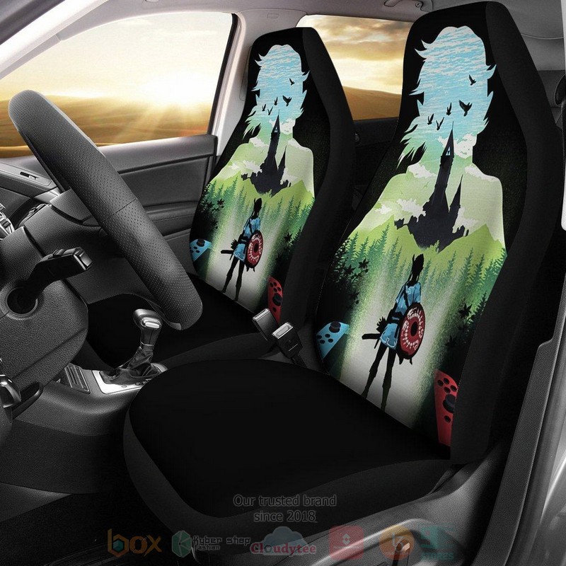 HOT Link Art Legend of Zelda Games Car Seat Cover 9