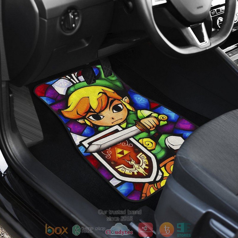 BEST Link Legend of Zelda Games Car Floor Mat 17