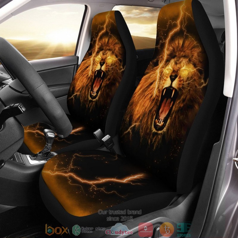 BEST Lion roar Car Seat Cover 1