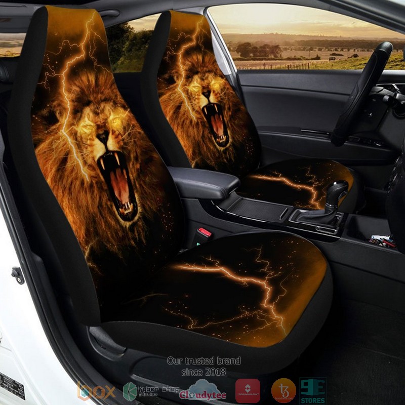 BEST Lion roar Car Seat Cover 3