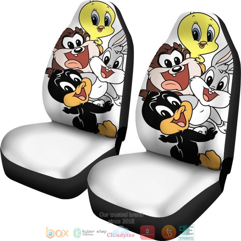 BEST Looney Tunes Baby Looney Tunes Characters Cartoon Cute Car Seat Cover 3