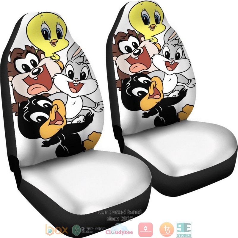 BEST Looney Tunes Baby Looney Tunes Characters Cartoon Cute Car Seat Cover 5