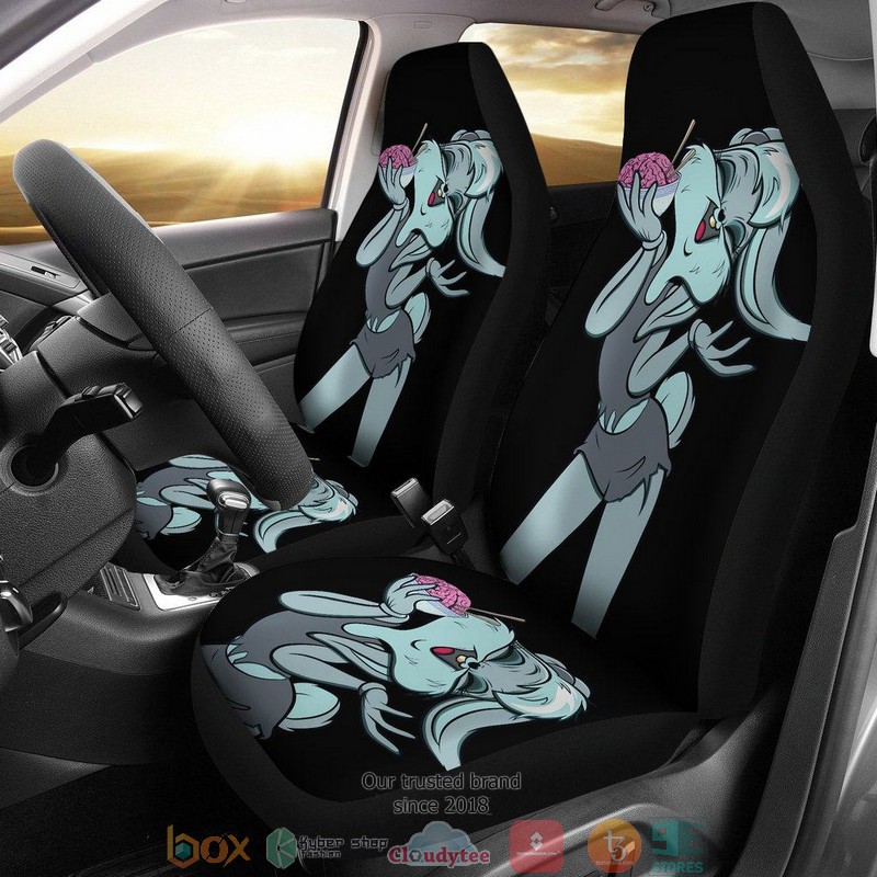 BEST Looney Tunes Bugs Bunny Zombies Looney Tunes Car Seat Cover 9