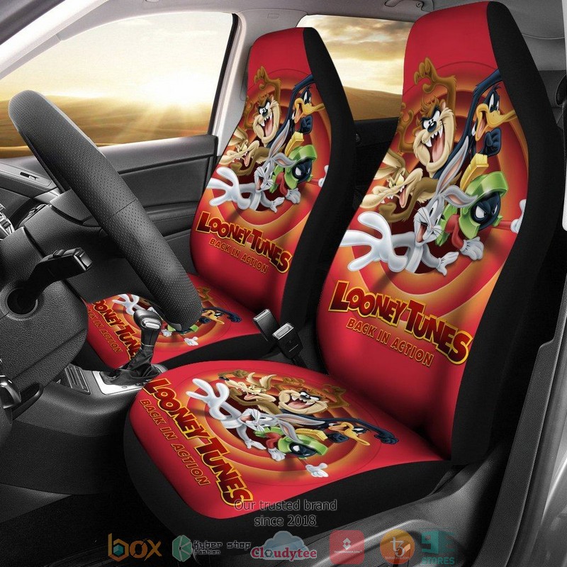 BEST Looney Tunes Looney Tunes Back in action Car Seat Cover 8