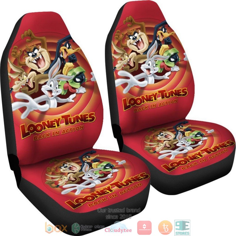 BEST Looney Tunes Looney Tunes Back in action Car Seat Cover 4