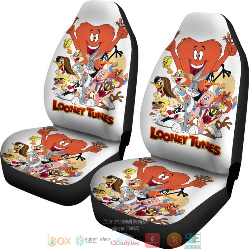 BEST Looney Tunes Looney Tunes Friends Cartoon Car Seat Cover 14