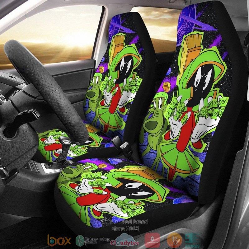 BEST Looney Tunes Martian Looney Tunes Car Seat Cover 9
