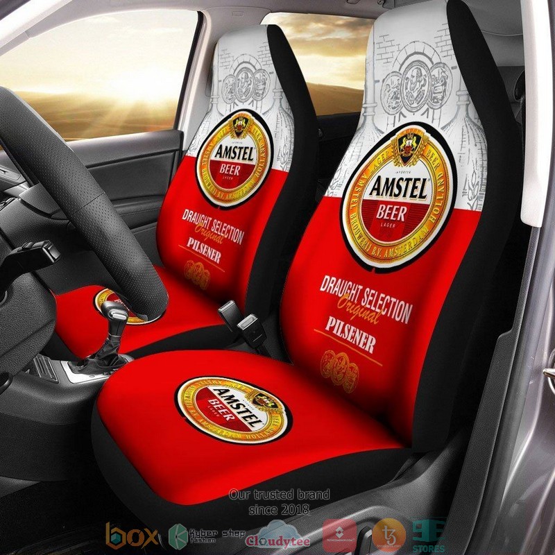 BEST Love Amstel Beer Car Seat Cover 4