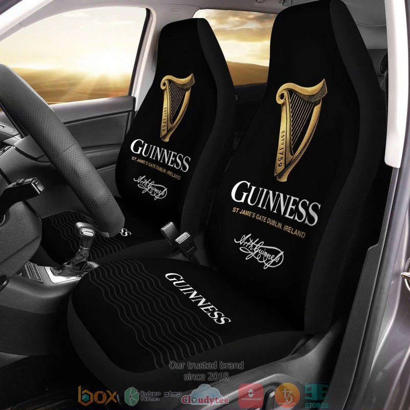 BEST Love Guinness Beer Car Seat Cover 4