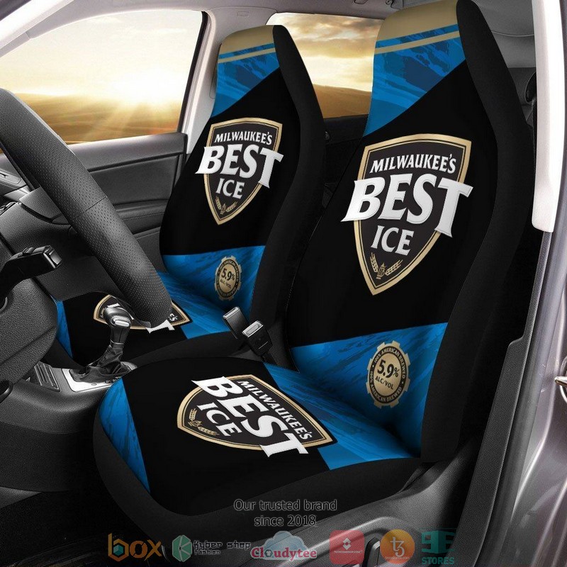 BEST Love Milwaukee's Best Ice Beer Car Seat Cover 4