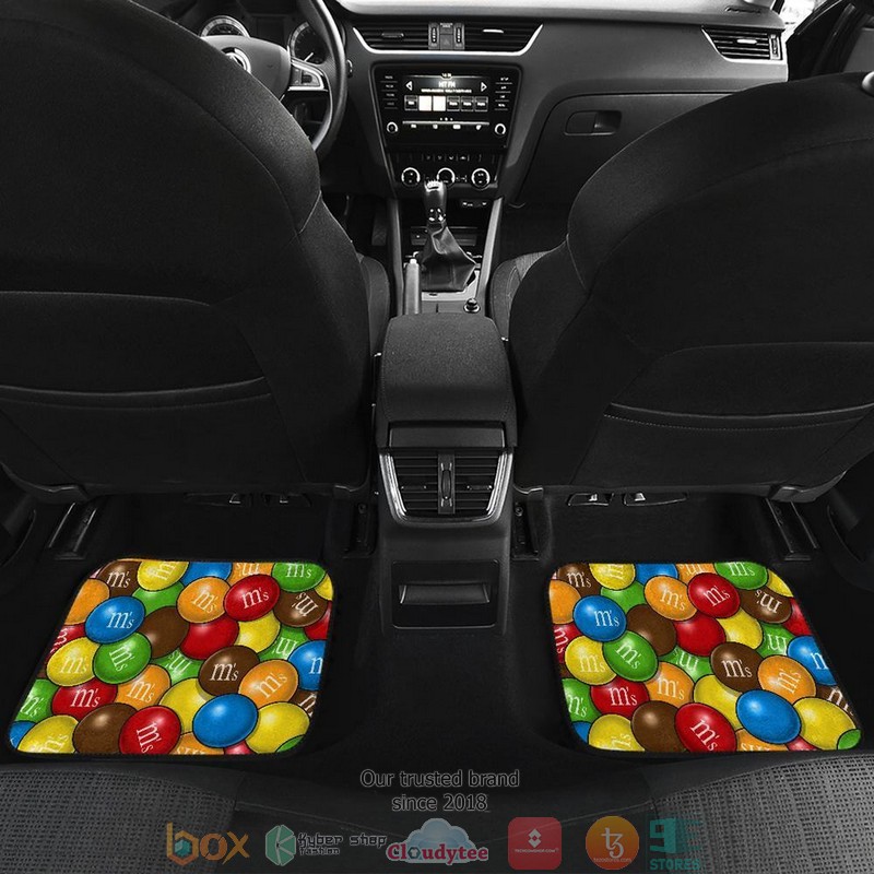 BEST M&M Chocolate Car Floor Mats 5 BEST M&M Chocolate Car Floor Mats - Image 5