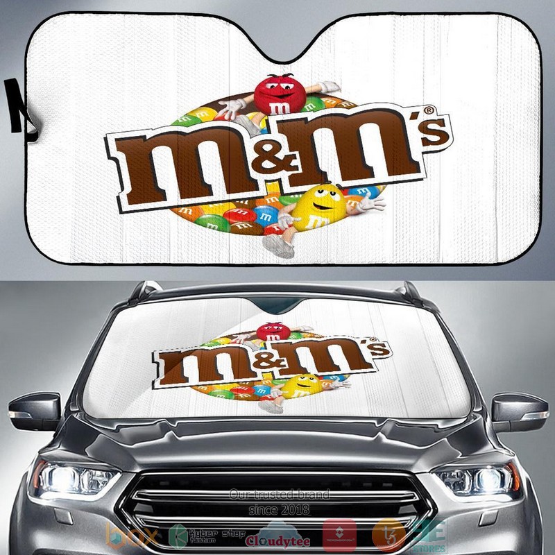 BEST M&M Logo 3D Car Sunshades 6