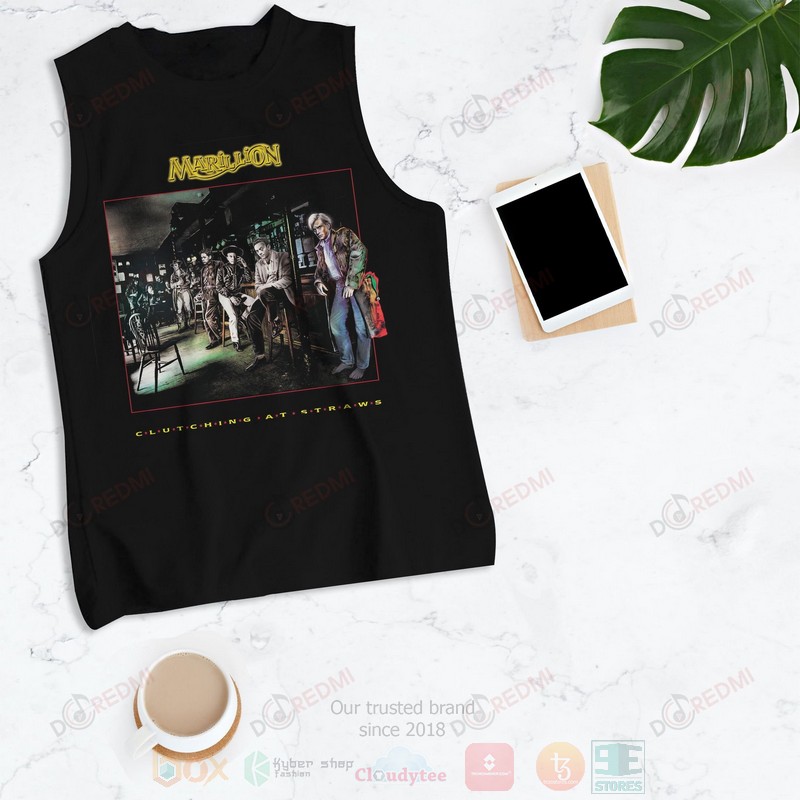 HOT Marillion Clutching at Straws Album Short, All Over Print Tank Top 4