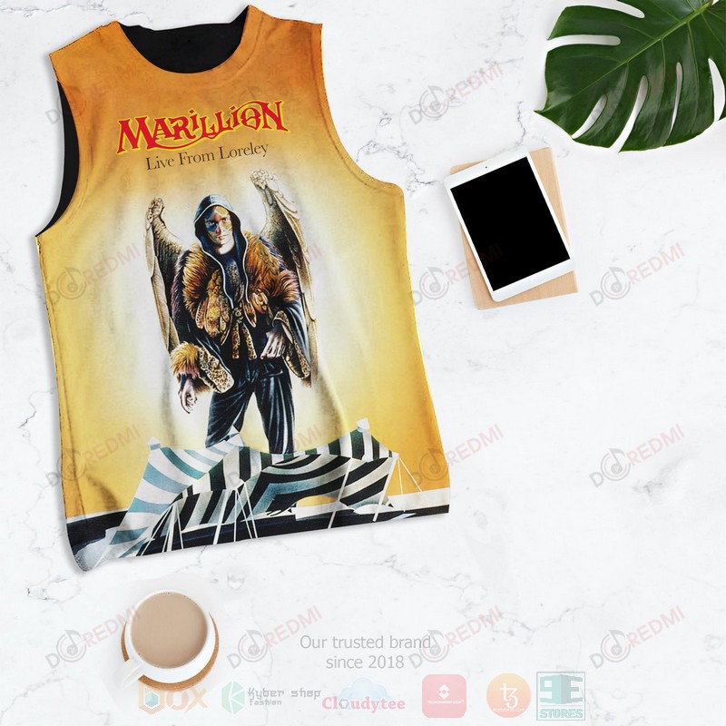 HOT Marillion Live from Loreley Album Short, All Over Print Tank Top 4