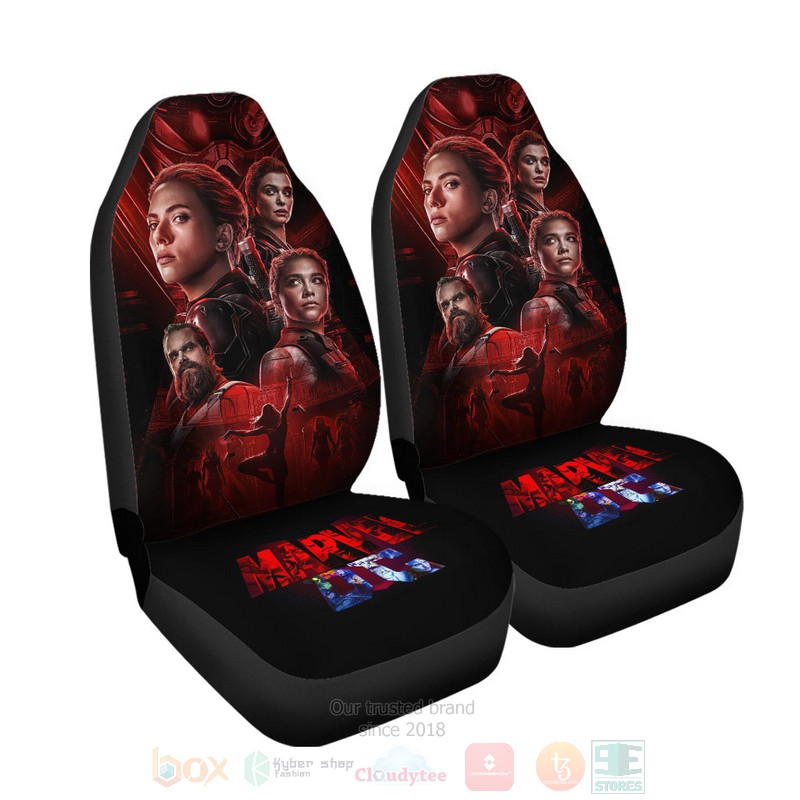 HOT Marvel Black Widow Car Seat Cover 5