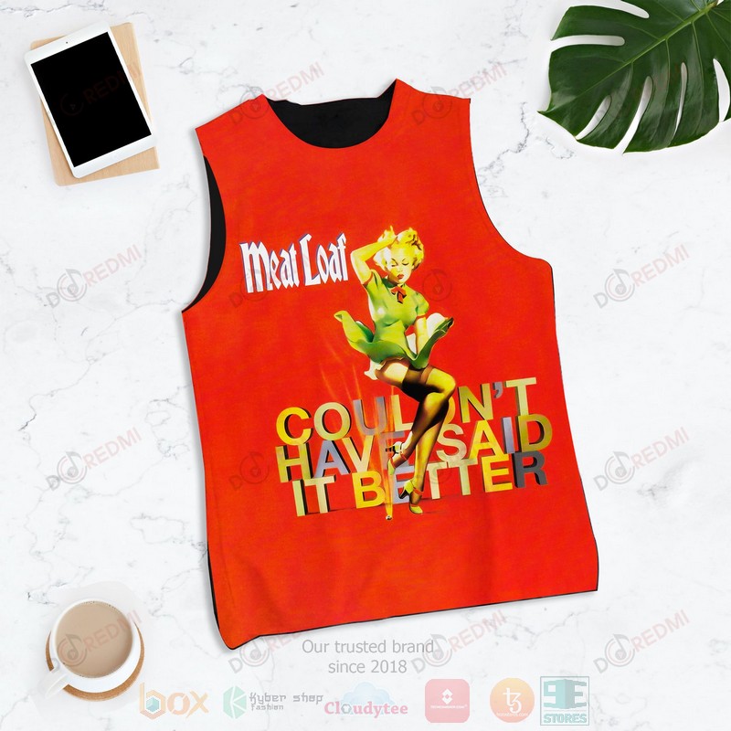 HOT Meat Loaf More 3D Tank Top 1