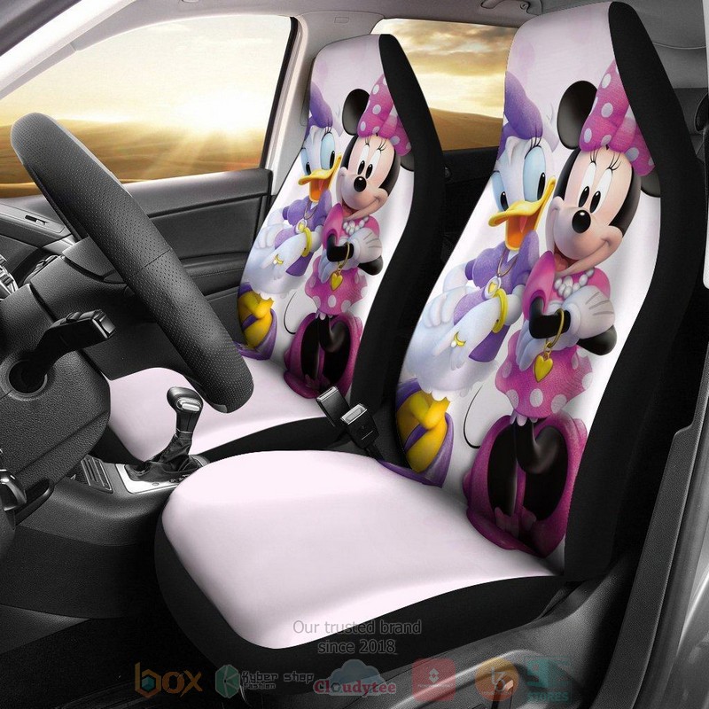 BEST Mickey And Daisy Disney Cartoon Car Seat Covers 9