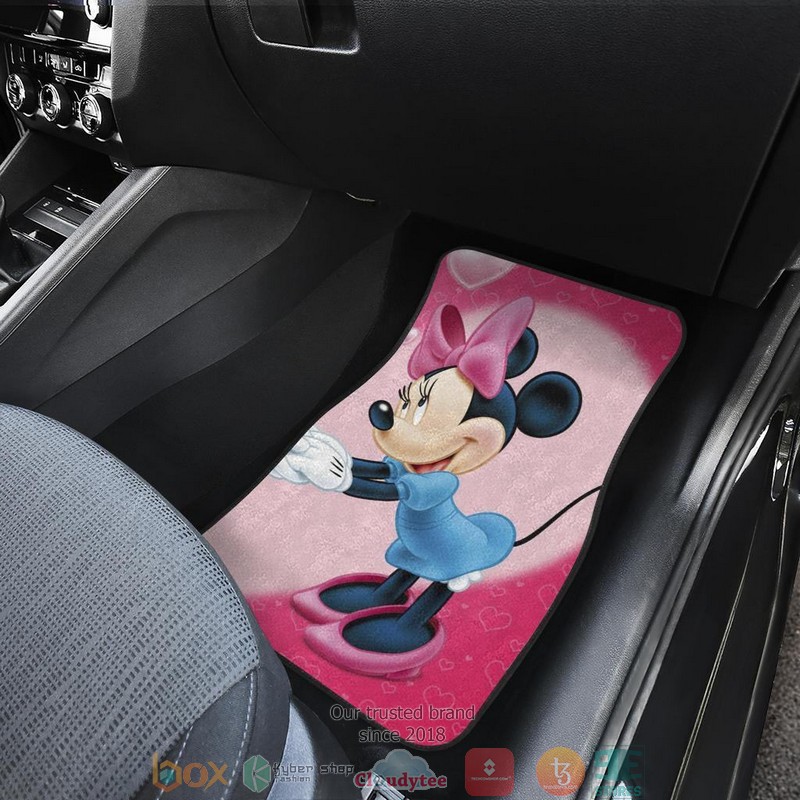 BEST Mickey And Minnie Mouse Disney Cartoon Car Floor Mats 8