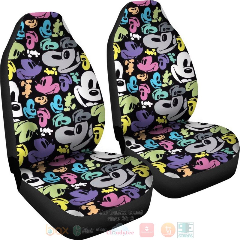 BEST Mickey And Pluto pattern Car Seat Covers 3 BEST Mickey And Pluto pattern Car Seat Covers - Image 3