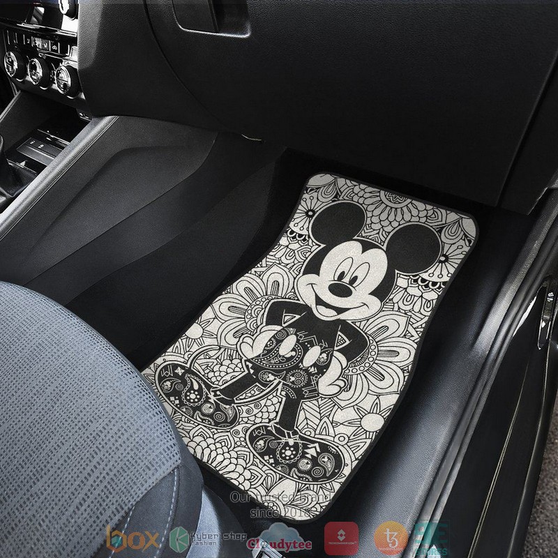 BEST Mickey Mouse Disney Cartoon Car Floor Mat 8