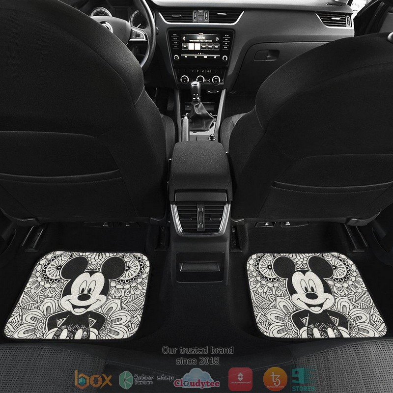 BEST Mickey Mouse Disney Cartoon Car Floor Mat 9