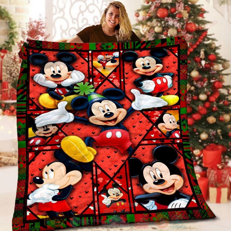 HOT Mickey Mouse Disney Cute Luxury Quilt 7