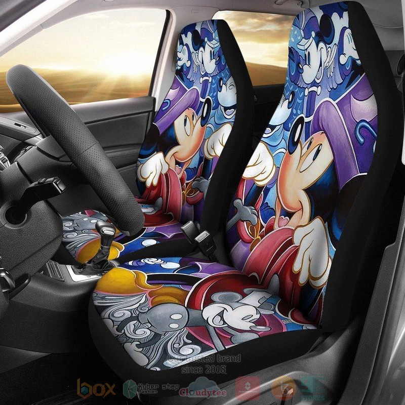 BEST Mickey Mouse Magician Car Seat Covers 8
