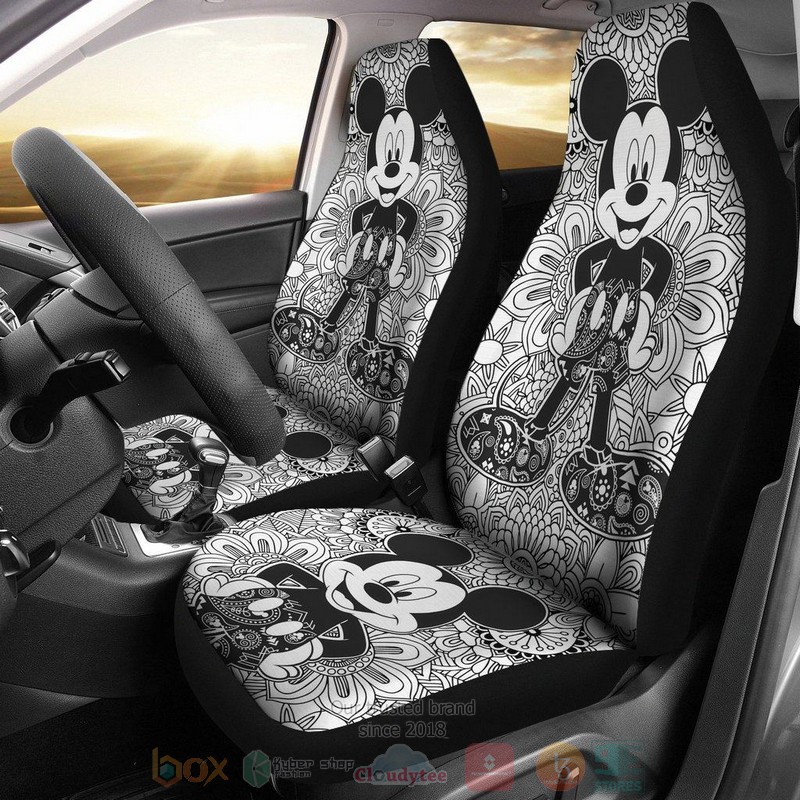 BEST Mickey Mouse tribal pattern Car Seat Covers 9