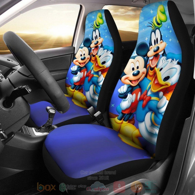 BEST Mickey and Friends Cartoon Car Seat Covers 6