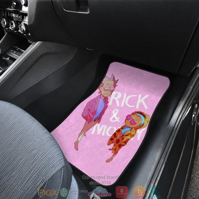 BEST Morty Smith Rick Sanchez Rick & Morty Cartoon Car Floor Mat 4