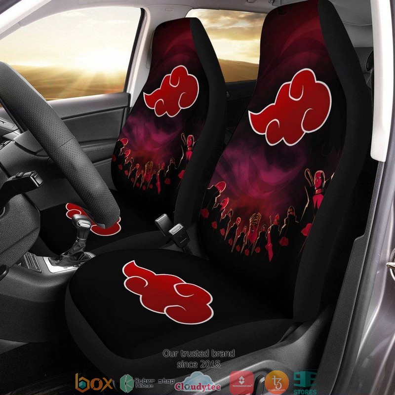 BEST Naruto All Members Akatsuki Cloud Car Seat Covers 10