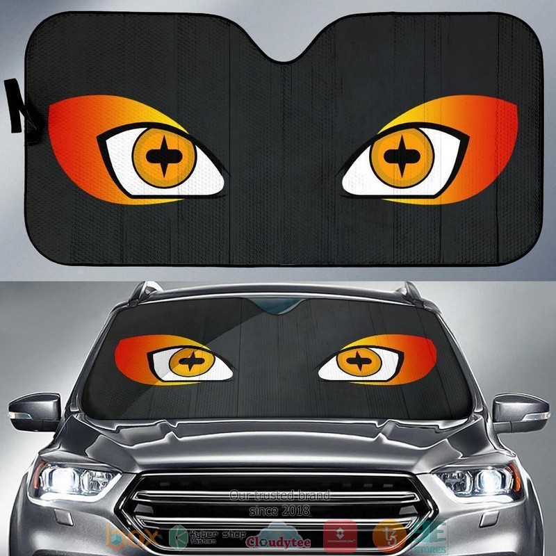 BEST Naruto Eyes 3D Car Sunshades 7
