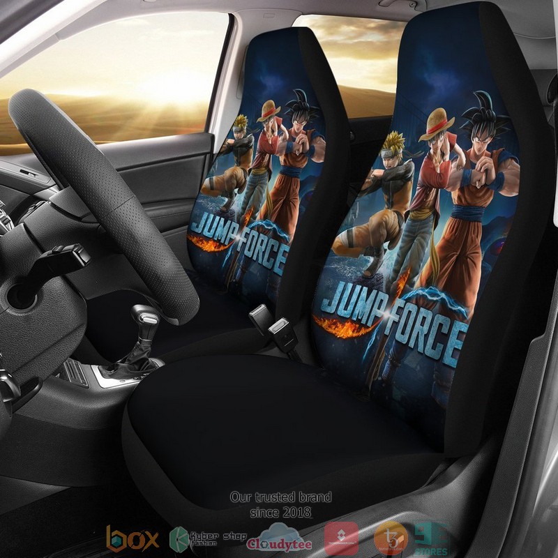 BEST Naruto Goku Luffy Jump Force Anime Car Seat Cover 9