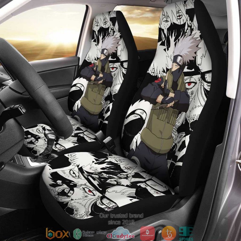 BEST Naruto Kakashi Hatake Car Seat Covers 8