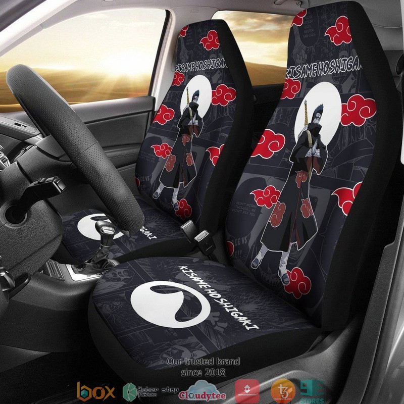 BEST Naruto Kisame Hoshigaki Naruto Akatsuki Car Seat Covers 8