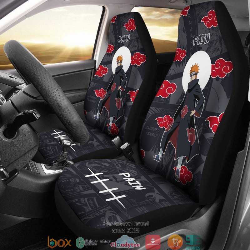 BEST Naruto Pain Uchiha Naruto Akatsuki Members Car Seat Covers 8