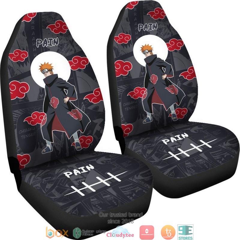 BEST Naruto Pain Uchiha Naruto Akatsuki Members Car Seat Covers 4 BEST Naruto Pain Uchiha Naruto Akatsuki Members Car Seat Covers - Image 4