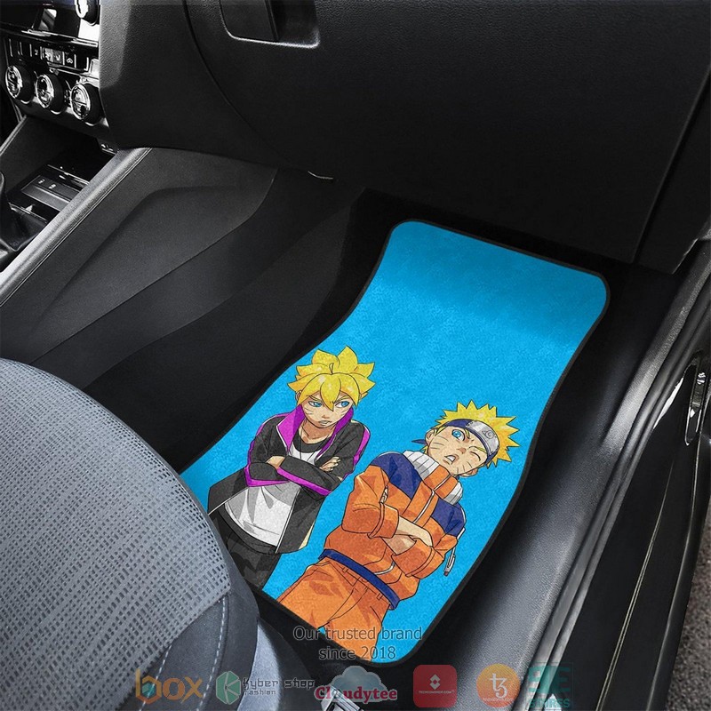 BEST Naruto and Boruto Car Floor Mat 4