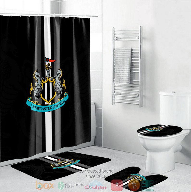 BEST Newcastle Shower Curtain Set 3