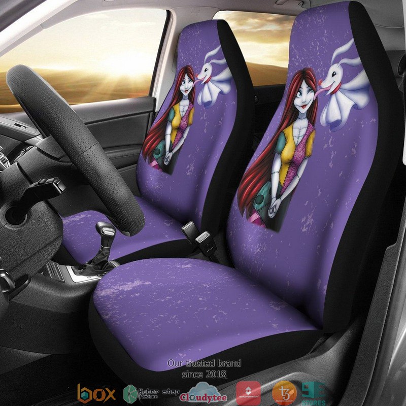 BEST Nightmare Before Christmas Sally & Zero Car Seat Covers 8