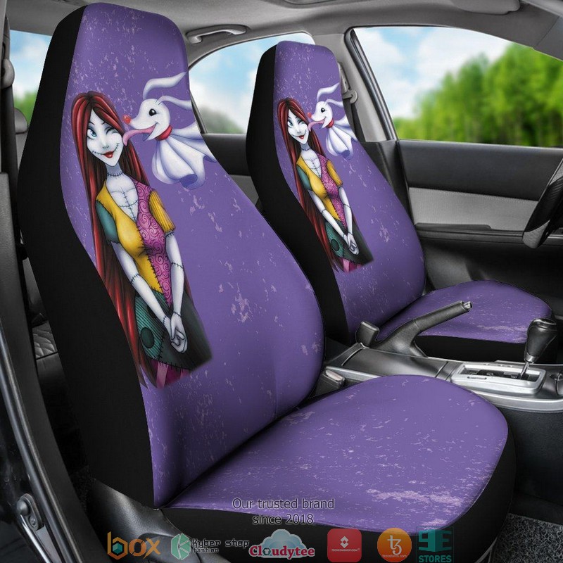 BEST Nightmare Before Christmas Sally & Zero Car Seat Covers 3 BEST Nightmare Before Christmas Sally & Zero Car Seat Covers - Image 3