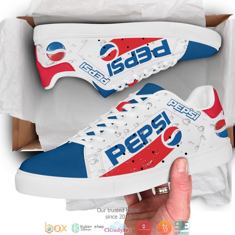 BEST Pepsi Stan Smith Sneaker Shoes 8