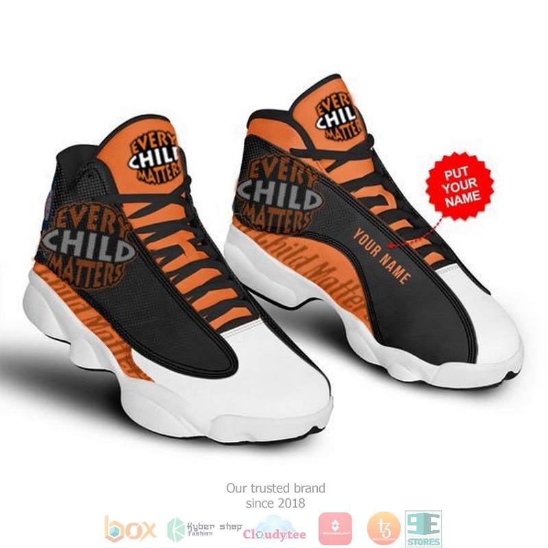 NEW Personalized Every Child Matter Honoring Orange Day Canada Air Jordan 13 sneaker 7