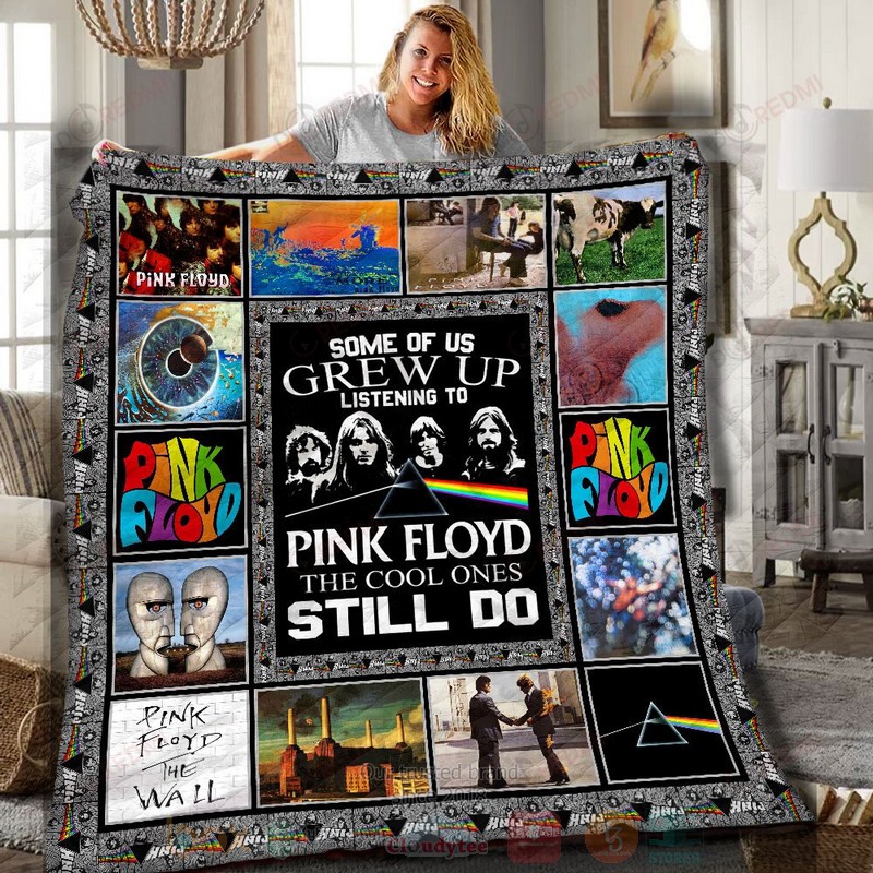 HOT Pink Floyd Some of Us Grew Up Listening To Luxury Quilt 8