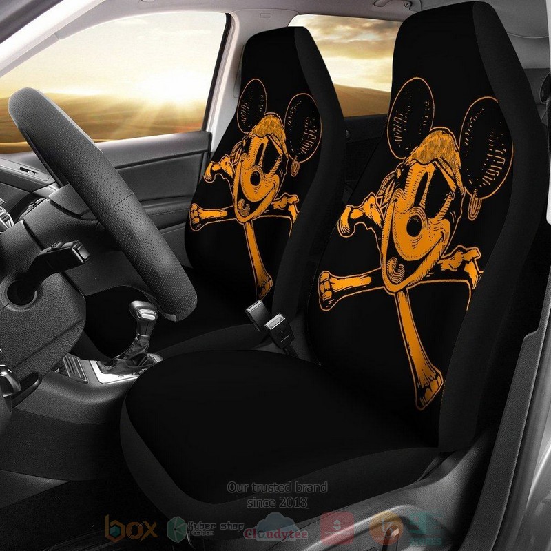 HOT Pirates of The Caribbean Mice Mickey Disney Car Seat Cover 7