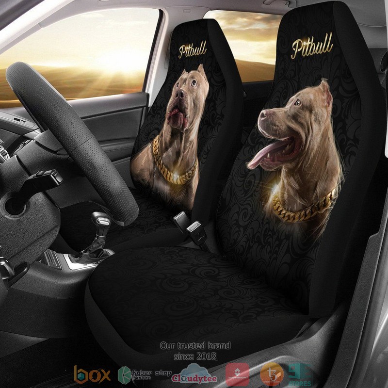 BEST Pitbull Dog Car Seat Cover 9