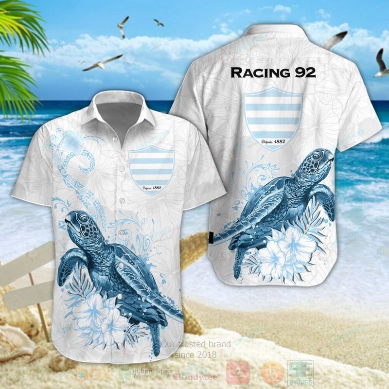 STYLE Racing 92 Turtle Shorts Sleeve Hawaii Shirt, Shorts 4