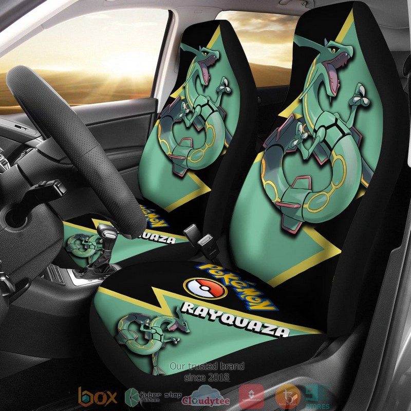 BEST Rayquaza Anime Pokemon Car Seat Cover 9