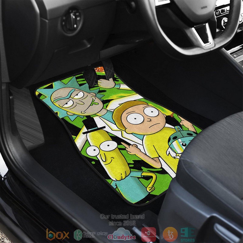 BEST Rick And Morty characters Car Floor Mat 2