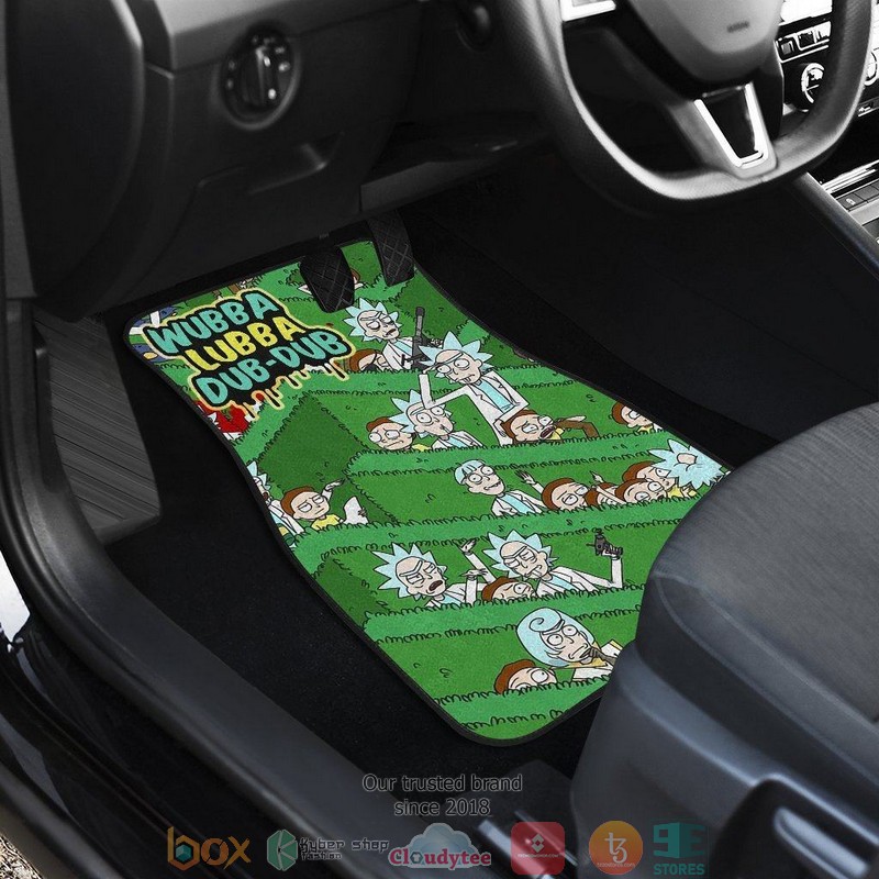 BEST Rick Morty In A Maze Rick And Morty Car Floor Mat 15